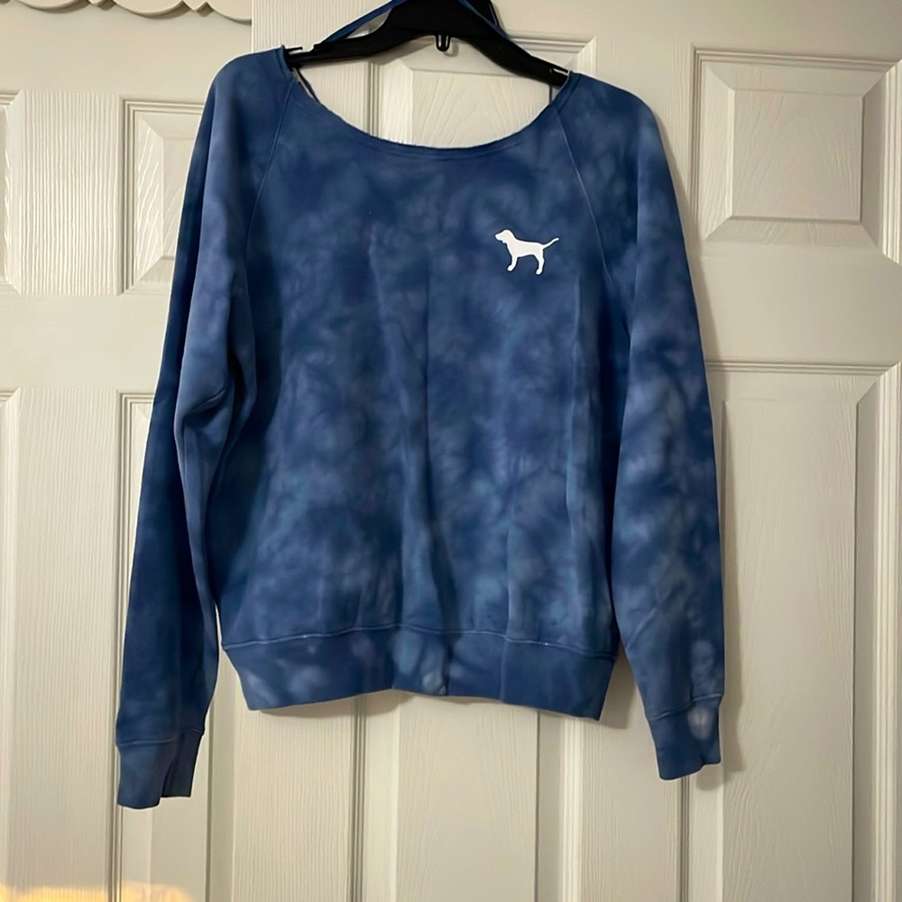 Pink slouchy sweatshirt